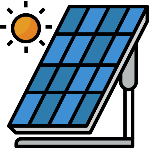 Solar panel icon